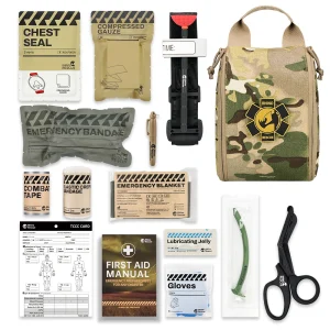 Rhino Rescue Tactical Trauma Kit First Aid Kit Molle Pouch Kit Bag Combat Emergency Ifak Pouch Gear Outdoor Camping Kit